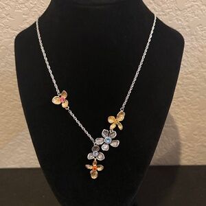 💐🆕💐Brighton Everbloom Jardin Y Necklace NWT $128